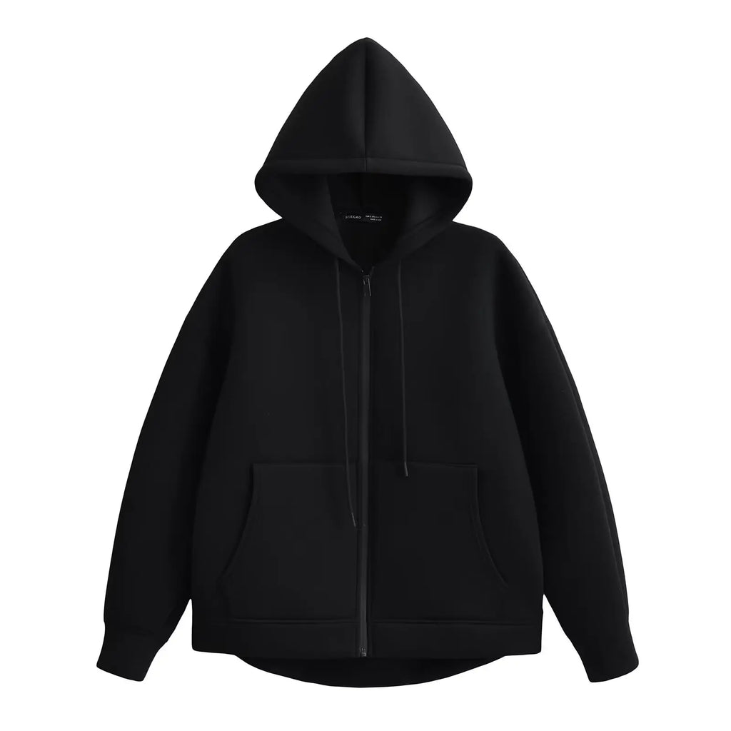 KAVRIX Shadow Zip - Oversized Heavyweight Hoodie