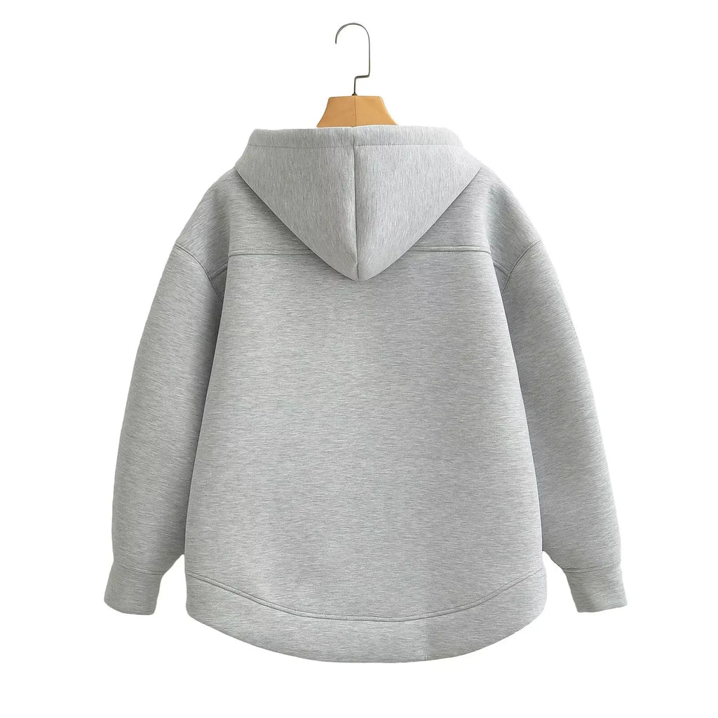 KAVRIX Shadow Zip - Oversized Heavyweight Hoodie