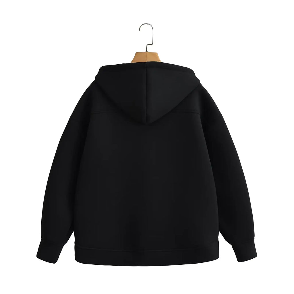 KAVRIX Shadow Zip - Oversized Heavyweight Hoodie
