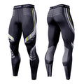 KAVRIX Men's Compression Leggings - Quick-Dry Gym Training